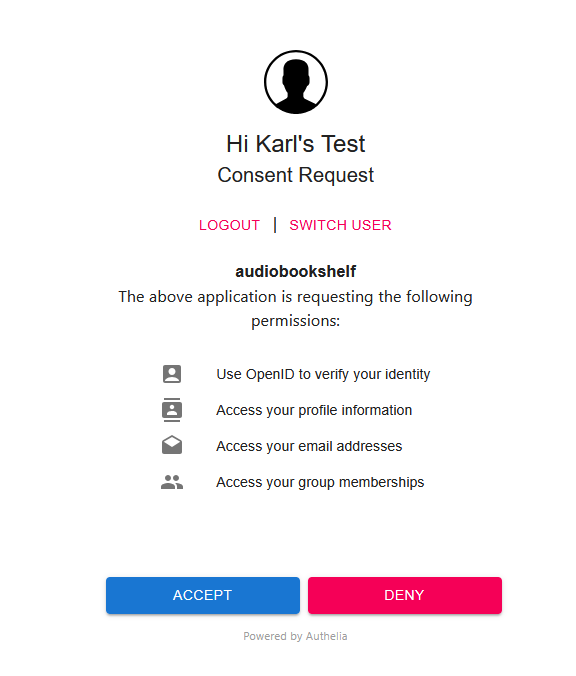 Consent Request